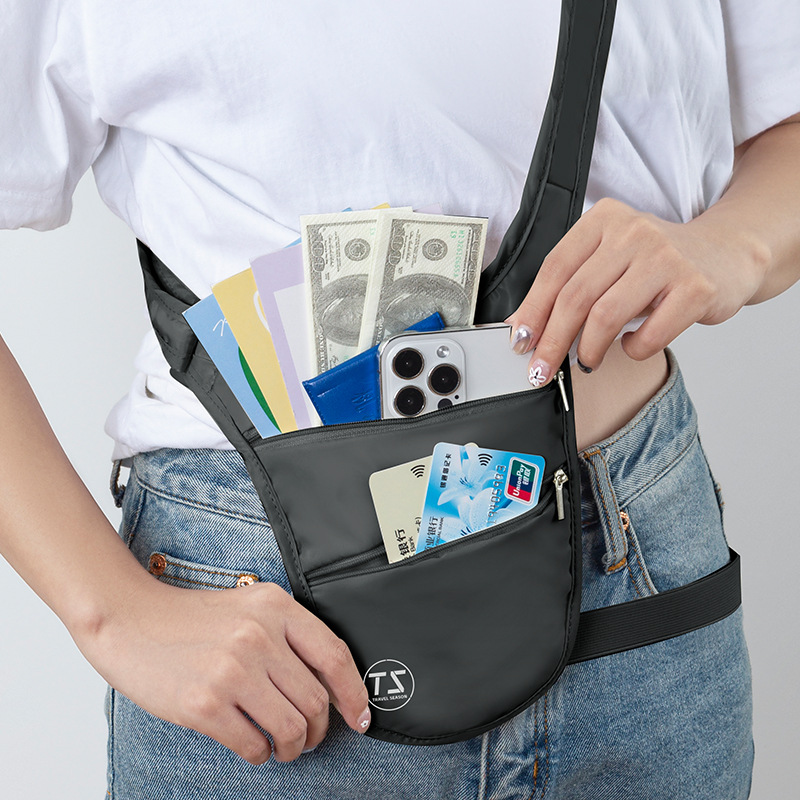 Дышащая спортивная канвас-сумка, невидимая антиворовская сумка, многофункциональный рюкзак для мужчин и женщин для путешествий и катания на велосипеде