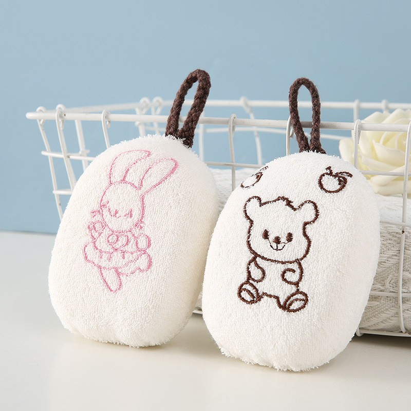 Foreign Trade Baby Bath Sponge Baby Bath Supplies Baby Bath Scrub Sponge Newborn Bath Supplies Scrubbing