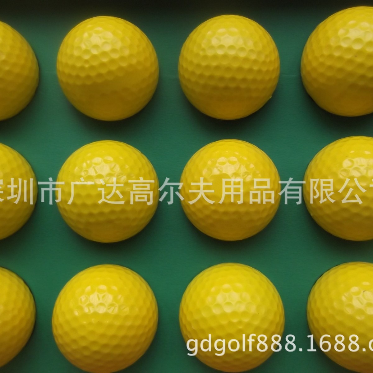 Colorful Golf Balls in Stock