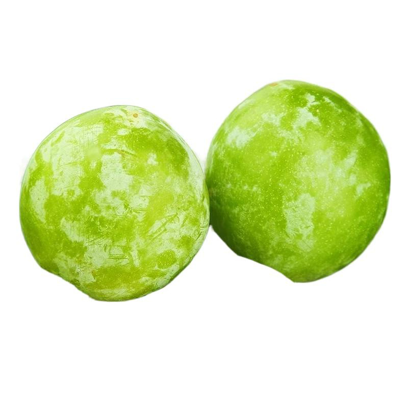 Sichuan Boneless Plums, Fresh Fruits, Extra Large Seasonal Sweet and Sour Honey Green Crispy Plums, Whole Box Free Shipping