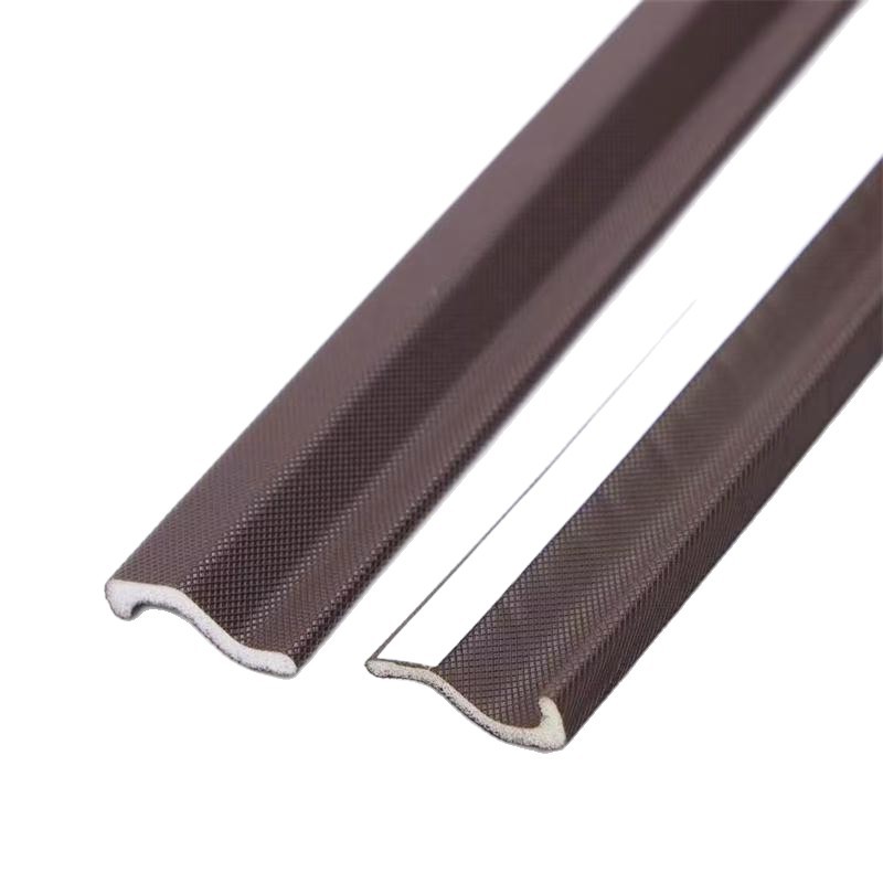 casement window sealing strip window sealing strip wind-proof plastic steel broken bridge aluminum self-adhesive new polyurethane foam dense