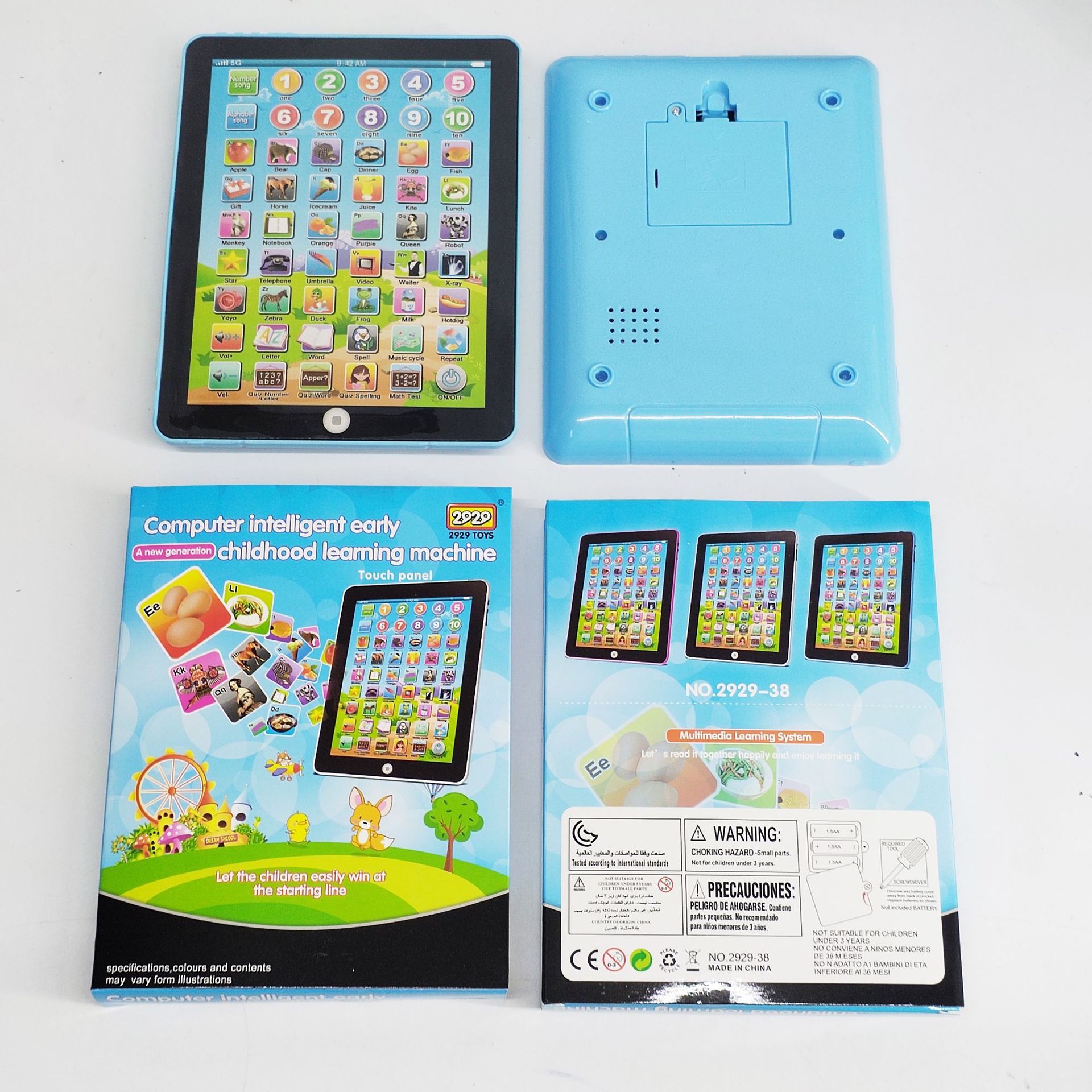 Foreign Trade English Artificial Tablet Learning Story Machine Children's Reading Machine Gift Amazon Educational Early Education Toys
