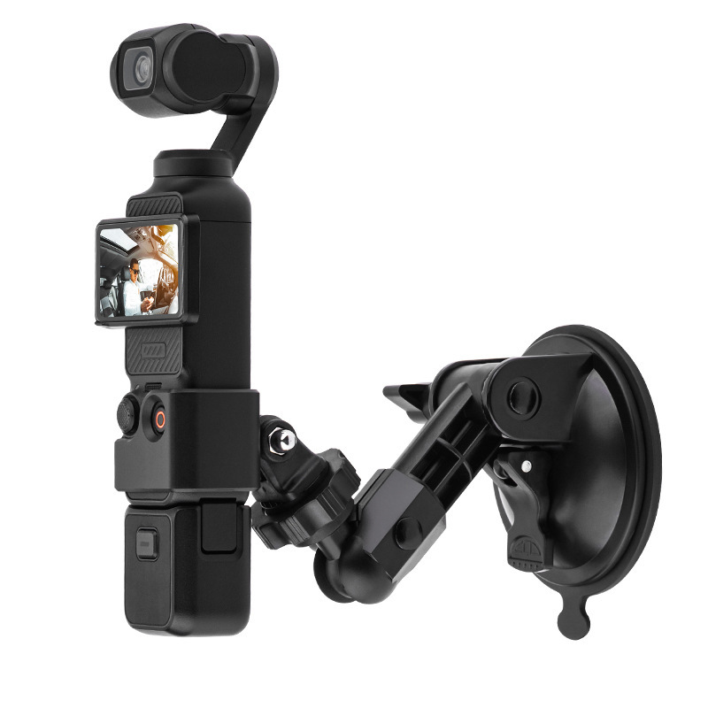 Suitable for Dji Osmo Pocket3 Car Suction Cup Bracket Sports Camera X5 Adapter Frame Expansion Accessories