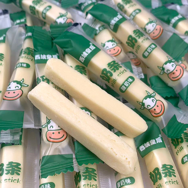 Xinjiang Specialty Queen of the Western Regions Dairy Cheese Milk Bars 500 Individually Packaged Original Camel Milk Yogurt Flavor Snacks