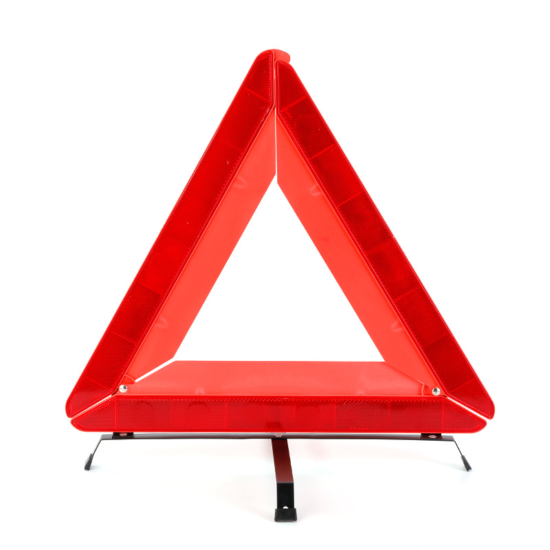 Car Triangle Warning Frame Foldable Car Triangle Warning Board Car Emergency Reflective Triangle Warning Board