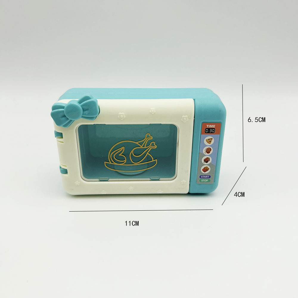 Children's play toys simulation refrigerator microwave oven kitchen toy accessories wholesale small gifts factory direct sales