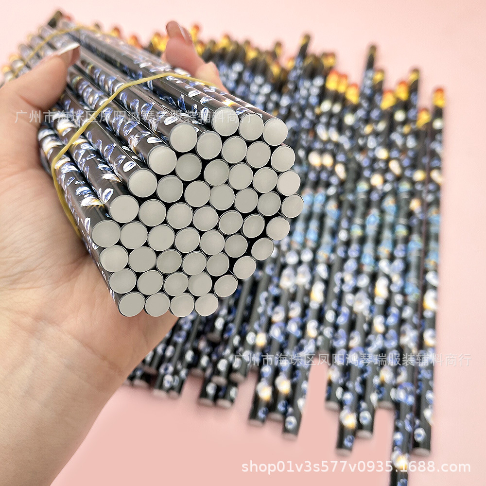 Nail Art Crayon Dot Drill Pen Sticky Drill Pen Comes with Sticky Suction Drill Pen Handmade DIY Dot Drill Manicure Supplies