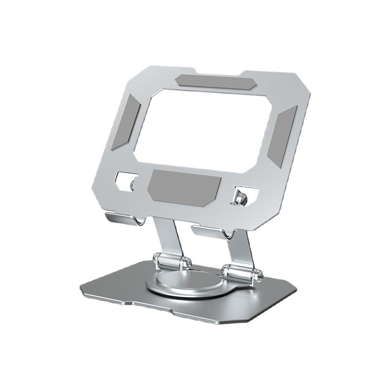 Metal Tablet Bracket Desktop Rotating Foldable Lazy Anti-slip Mobile Phone Tablet Bracket Multifunctional Bracket