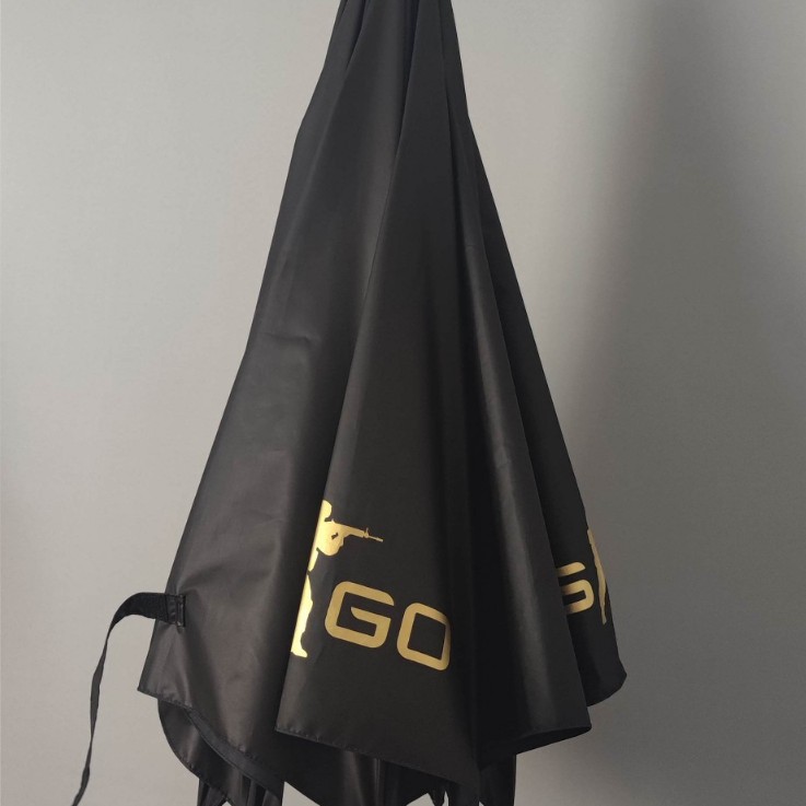 [in Stock for Immediate Delivery] Cross-Border New Product Cs:Go Merchandise Umbrella Cs:Go Gun Umbrella Cs2 Merchandise Sunshade Umbrella