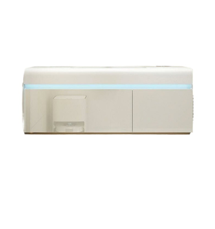 Light Luxury Modern Skin-Feel Integrated Bathroom Cabinet Simple Smart Bathroom Washroom Washbasin Combination