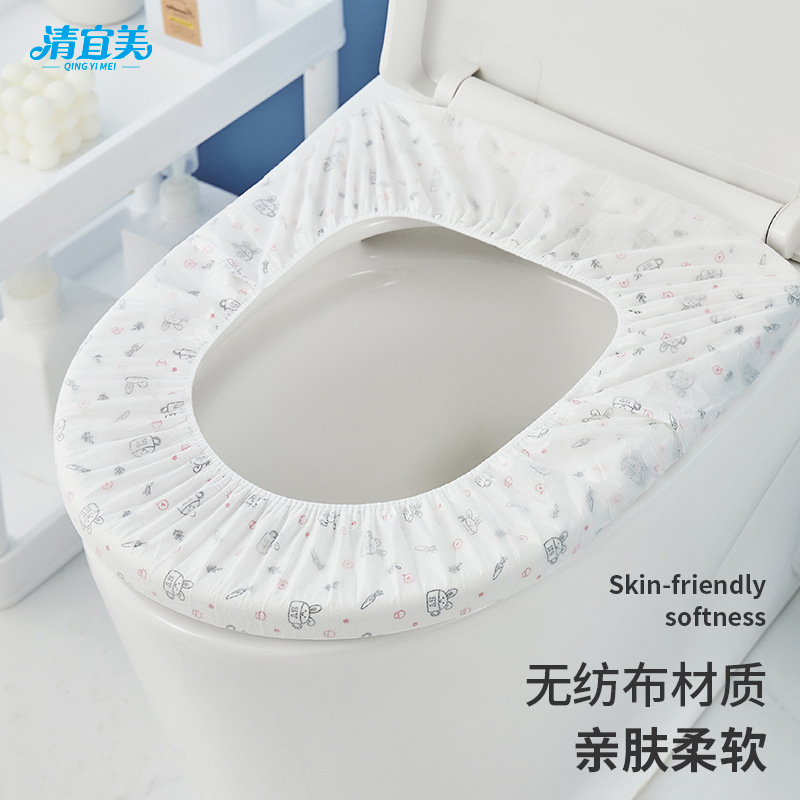 Одноразовый туалетный коврик, утолщенный, универсальный, летний, портативный, для отелей