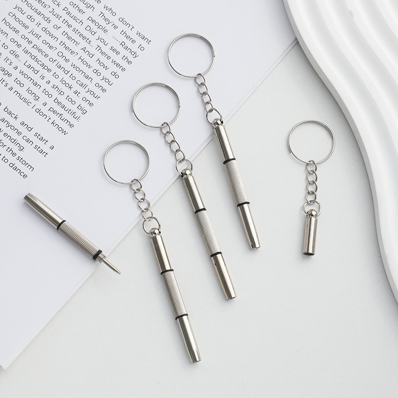 Портативная многофункциональная отвертка для очков, три в одном, аксессуары для ремонта очков