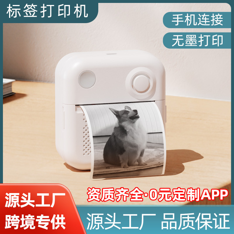 Мини принтер этикеток термальная печать домашний портативный принтер фото документы неверная сортировка домашняя машина хранения