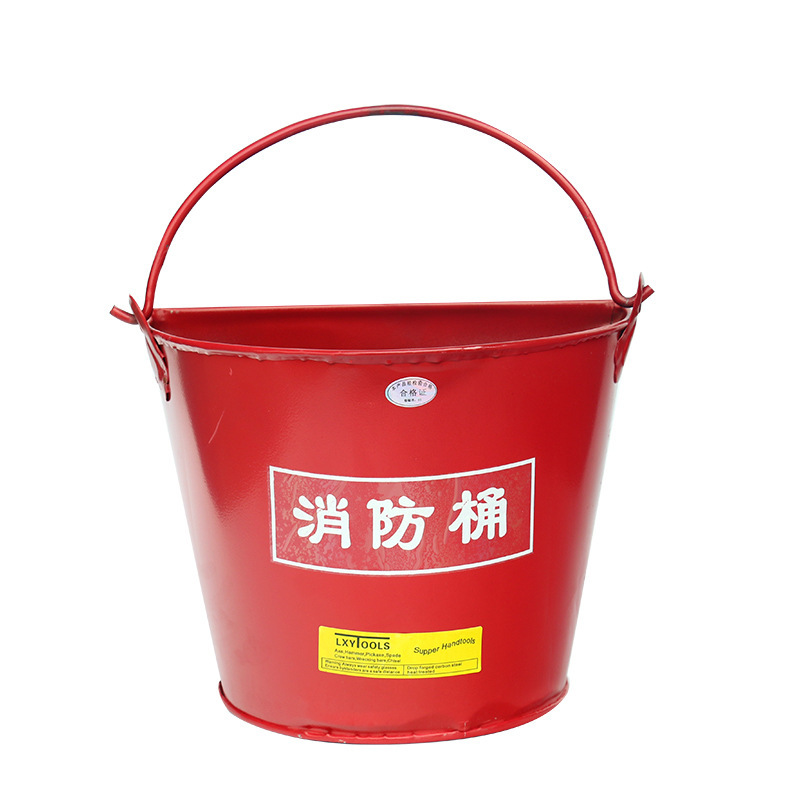 消防沙桶不锈钢半圆桶加厚消防桶黄沙桶水桶厂家直销