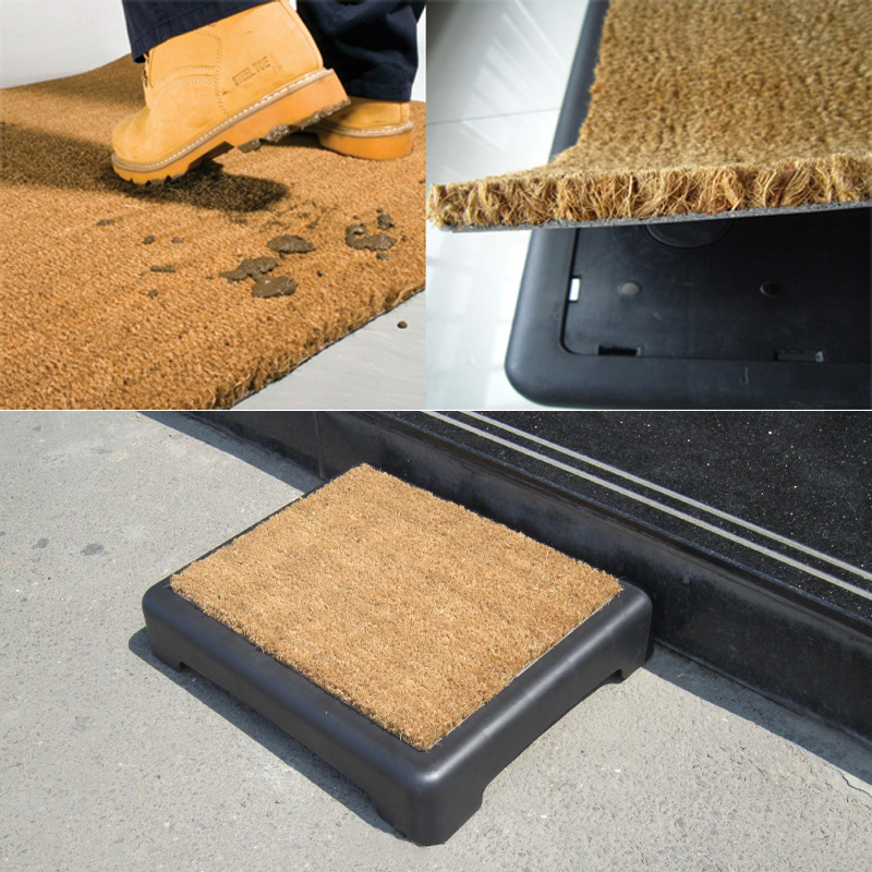 Anti-slip outdoor step ladder auxiliary half-step ladder for the elderly can be stacked plastic outdoor half-step ladder