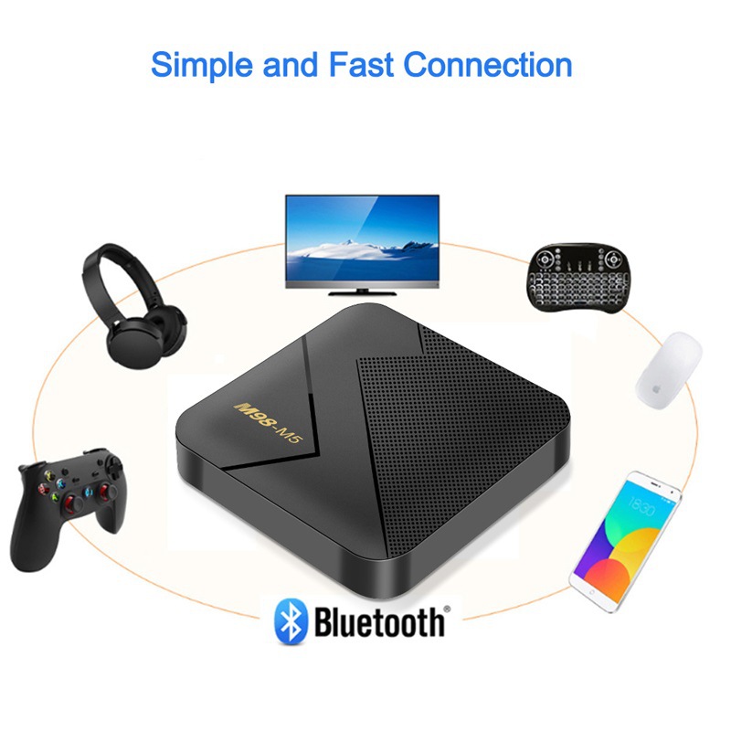 Cross-Border New M5 Export Box Atv High-Definition Network Set-Top Box 905L Tv Box