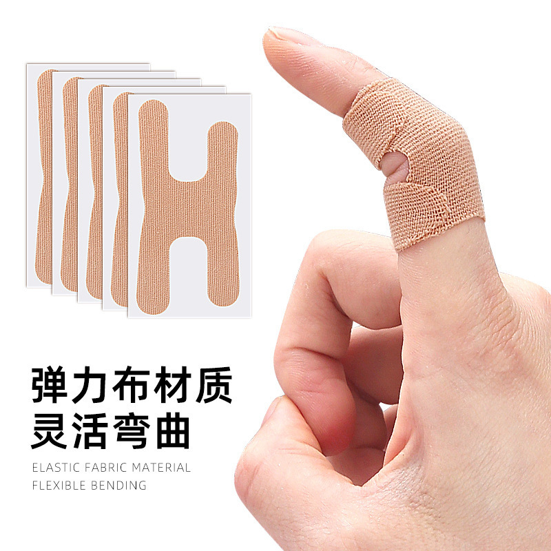 Finger Protection Patch, Finger Tendon Sheath, Breathable Finger Protection Bandage, Self-Adhesive Fixed Patch, Men's and Women's Sports Protective Gear Support Strap