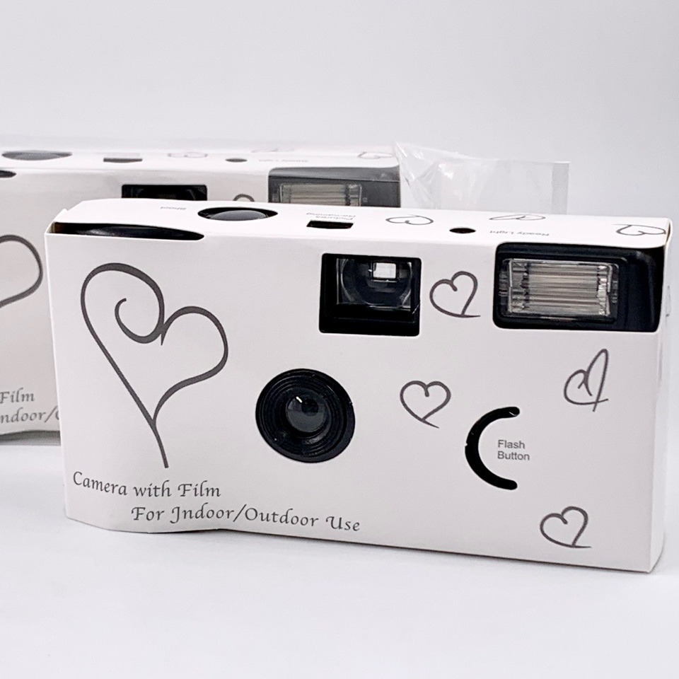 New Export Disposable Film Cameras with Optional 12/17/27 Exposures and Customizable Customer Logo Designs