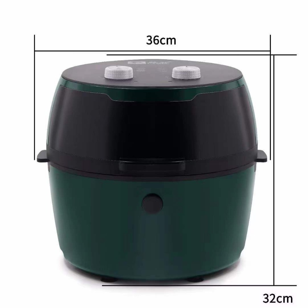 Foreign Trade Export 6L Smart Air Fryer Multifunctional Household Electric Fryer Large Capacity French Fries Machine Wholesale