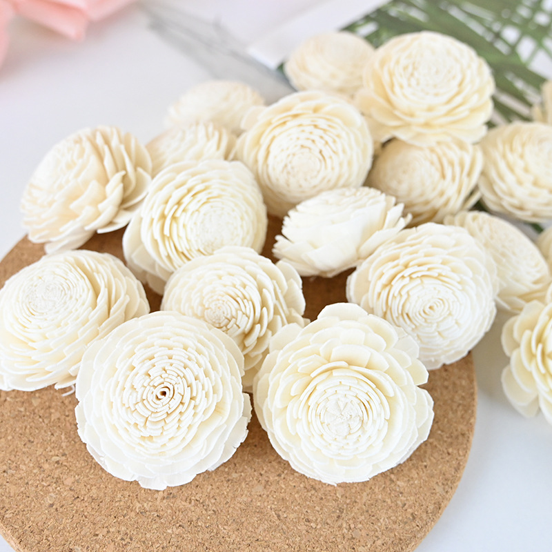 Tongcaohua Spot Aromatherapy Dried Flower 4.5cm Coreless Chrysanthemum Diffuser Flower Fireless Volatile Accessories Factory Direct Sales Fragrance