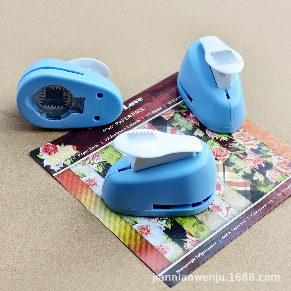 Creative Stamp Embossing Device, Handbook Decoration Photo Frame Embossing Device, Student Handmade DIY Labor-Saving Punching and Embossing Tool