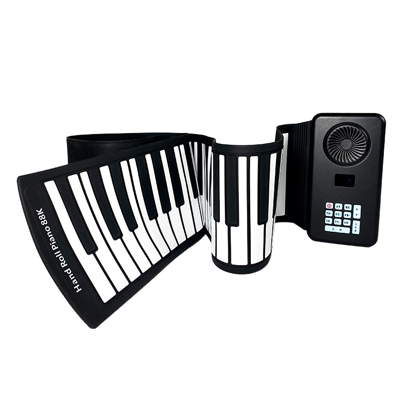 Yang Ming 88 key multi-function soft piano professional portable environmental protection silicone hand roll piano home practice electronic organ