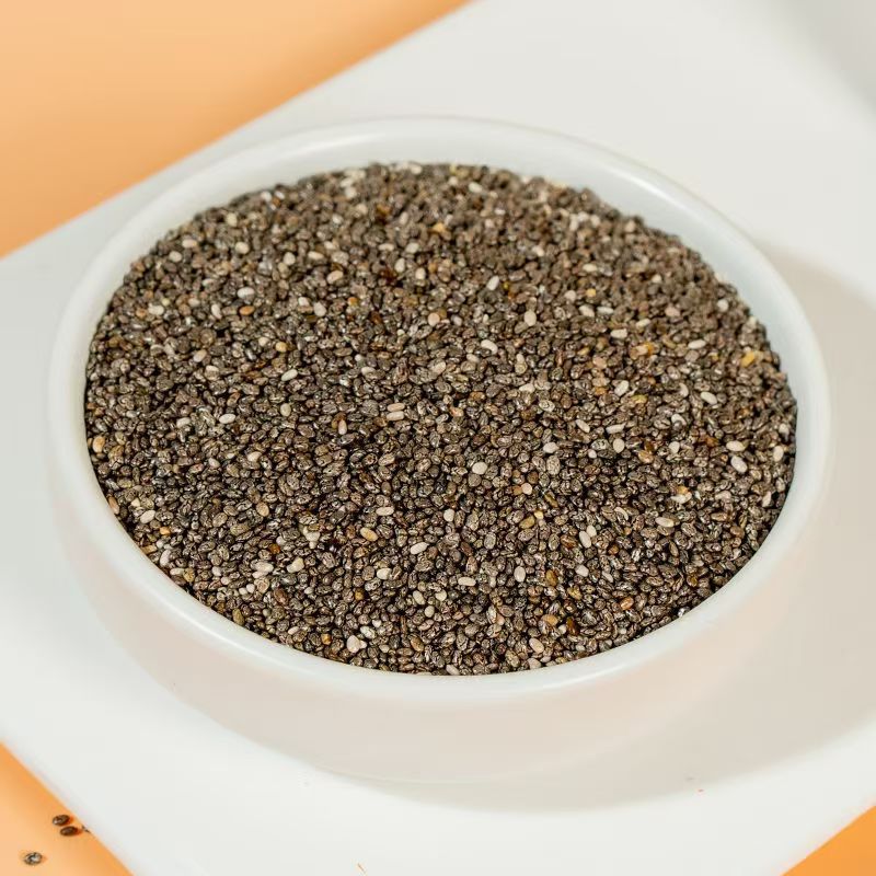 The season's new chia seeds imported from Mexico are clean, low-ash, high-purity, disposable ready-to-eat chia seeds