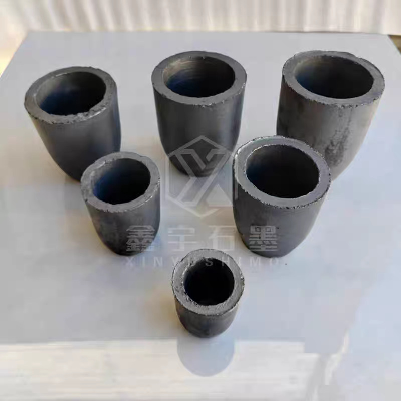 Silicon Carbide Graphite Crucible Smelting Copper Aluminum Gold and Silver Small Casting Crucible High Temperature Resistant Oxidation Resistant Clay Crucible