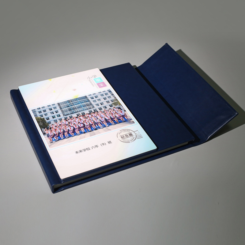 New Leather Graduation Album Acrylic Bronzing Cover Classmate Record University Kindergarten Graduation Album Album