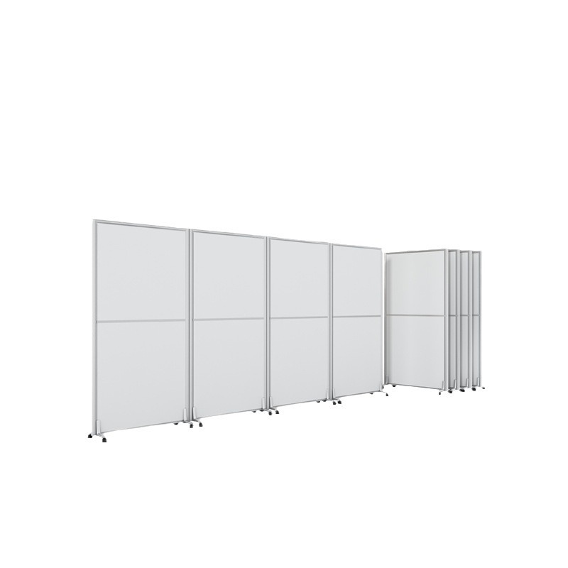 Office screen wholesale mobile push-pull modern simple folding function partition wall factory workshop warehouse baffle