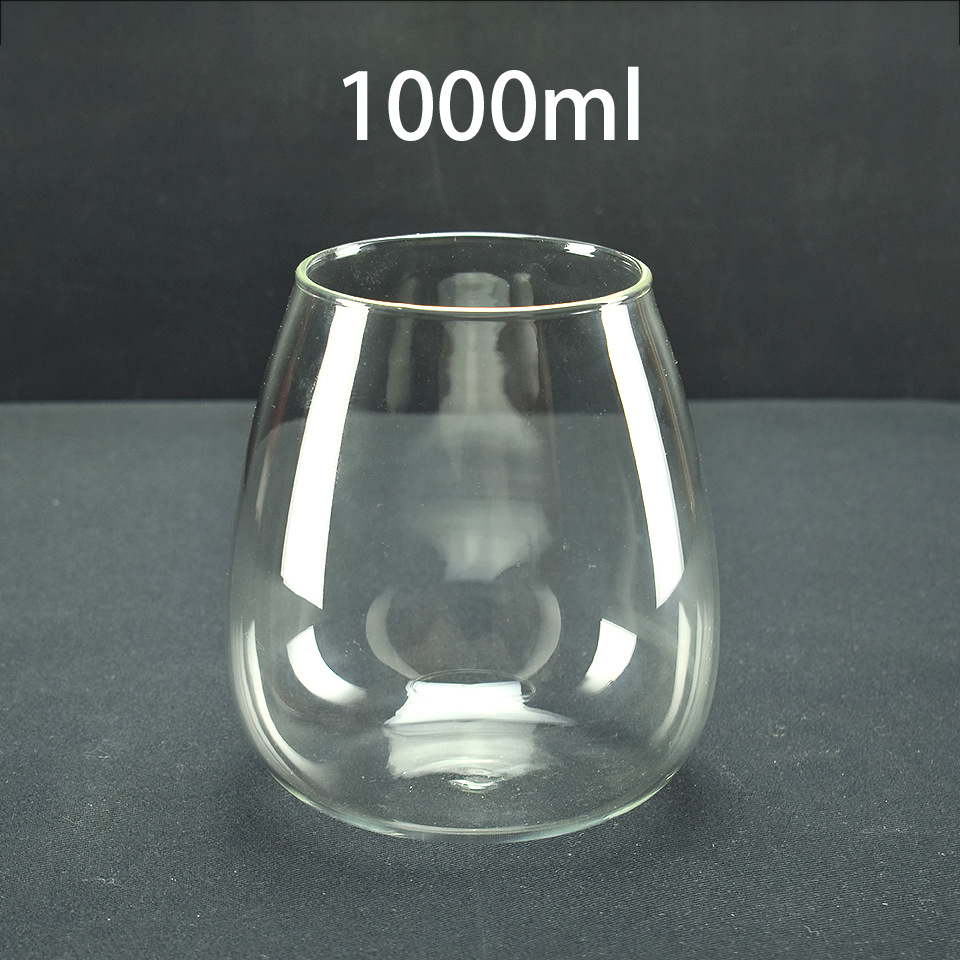 Moss Plant Micro Landscape Bottle Glass Ecological Bottle Office Desk Creative Green Plant Ornaments DIY Glass Landscape Bottle