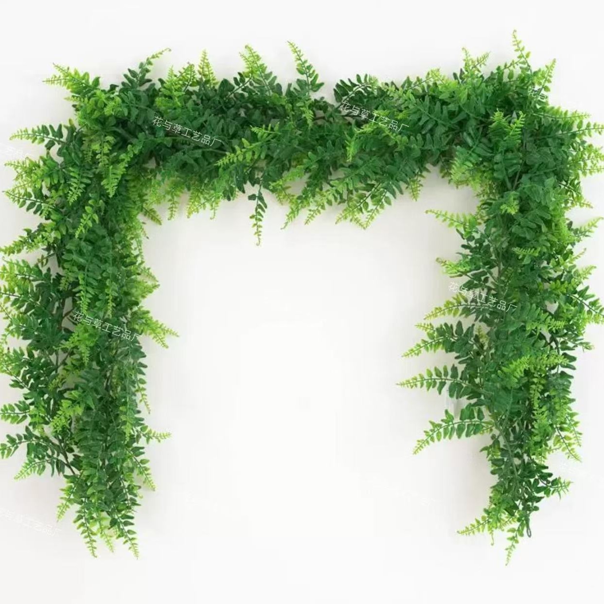 Искусственный персидский лист, ротанговая декорация свадебной арки, обернутая зелеными растениями, ротанговое украшение для улицы