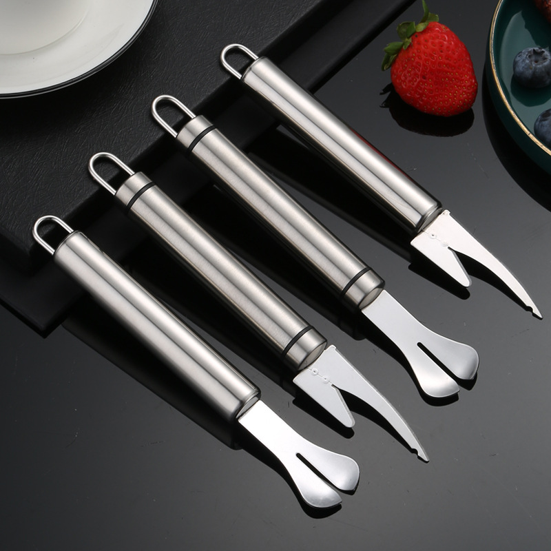 Нож для сосисок из нержавеющей стали, универсальный нож для очищения креветок, кухонный инструмент для чистки рыбы, нож для утиной сосиски