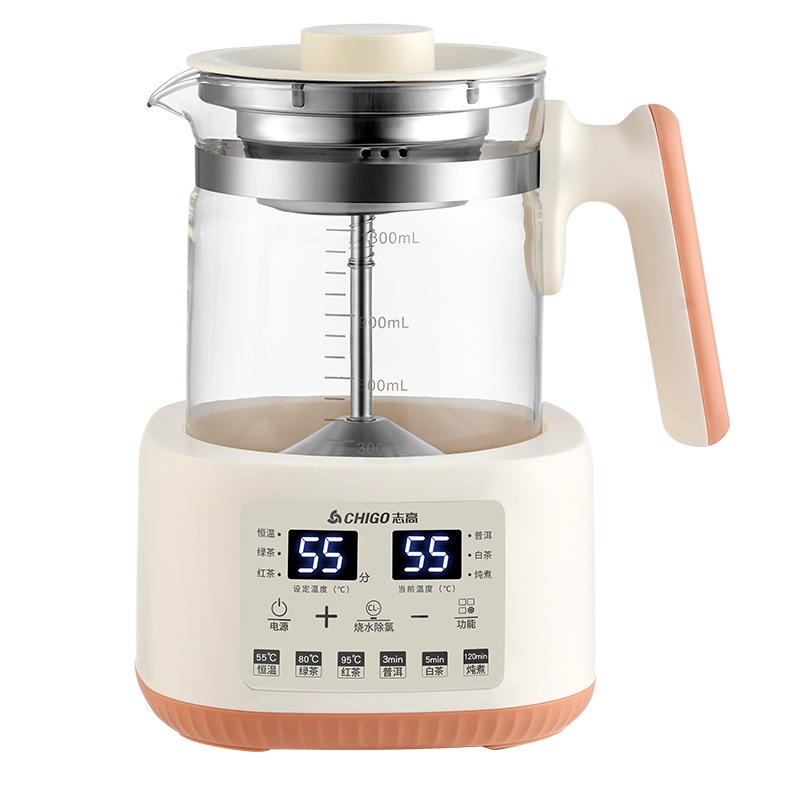 Zhigao Health Pot Household Constant Temperature Baby Milk Brewing Milk Adjuster Steam Spray Type Office Flower Tea Pot Tea Boiler