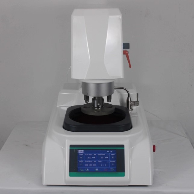 Metallographic Grinding and Polishing Machine Laboratory Pre-Grinding Machine Metal Sample Stepless Speed Grinding Fully Automatic Metallographic Polishing Machine