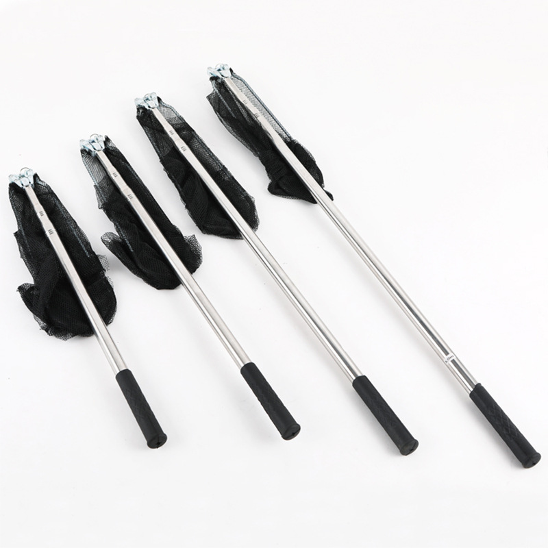 Stainless Steel Folding Fishing Net, Telescopic Fishing Net, Fishing Net, Telescopic Folding Fishing Net, Fishing Gear Wholesale