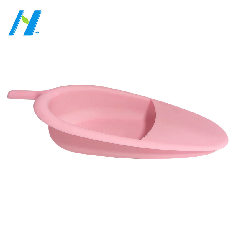 Пластиковый/встраиваемый треугольный горшок с ручкой/для лежачих больных/медицинский/больничная кровать/уход