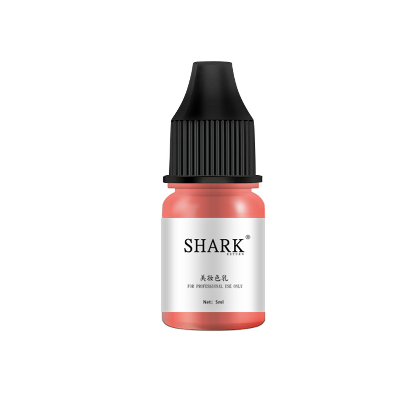 Shark Tattoo Ink 5ml Pigment for Natural Lip Enhancement, European Style Lip Coloring, Pure Plant-Based