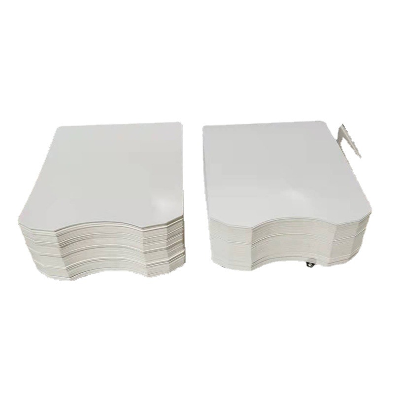 Factory Direct Supply of Double-Sided White Cardboard Clothing Lining Paper Folding Cardboard Shirt Wrapping Paper Hard T-Shirt Cardboard