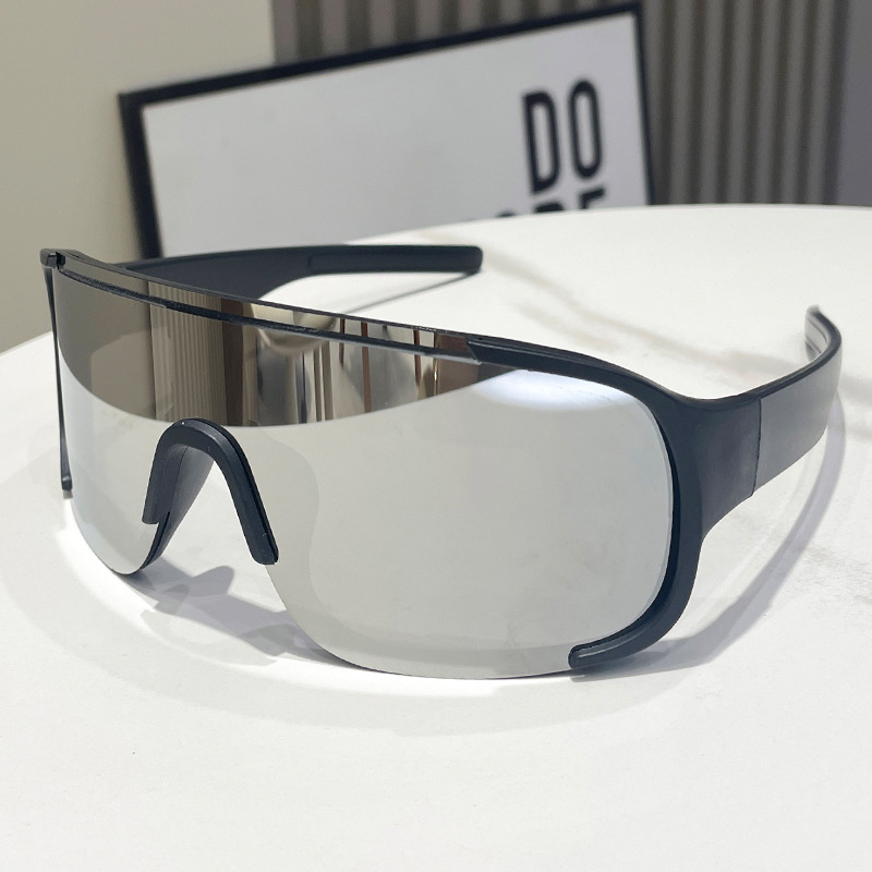 Cross-border Outdoor Cycling Sports Windproof Sunglasses Men's New Large Frame Mountaineering Ski Goggles Integrated Sunglasses