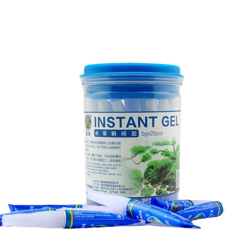 National Elephant Aquarium Landscaping Glue Aquatic Grass Glue Moss Glue Coral Skeleton Sunken Wood Grass Tank Gel Glue Factory Direct Sale