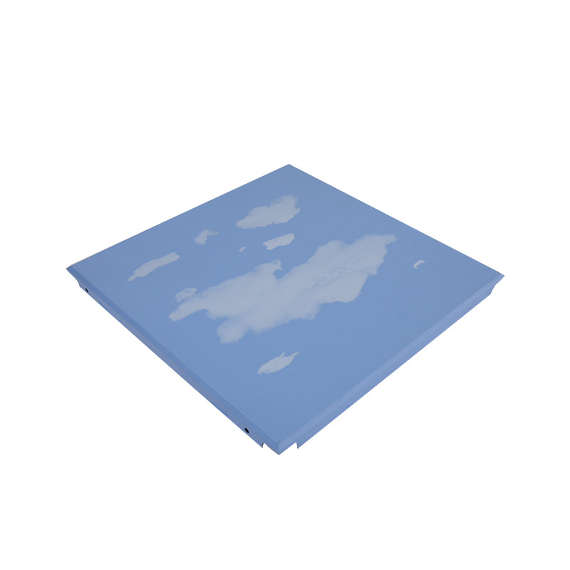 Customized Aluminum Gusset Plate Integrated Ceiling Aluminum Gusset Plate Manufacturer Engineering Flat Full Hole Shopping Mall Hospital Aluminum Ceiling