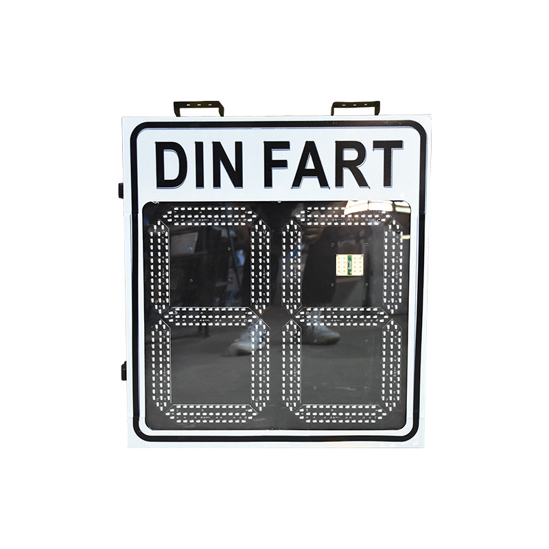 Solar Radar Speedometer Park Plant Mobile Solar Speedometer Speedometer with Camera