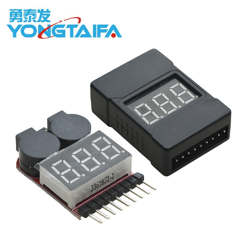 Новый двухвходной дисплей питания 1-8S/Bb, низкое напряжение/сигнализация/электрический дисплей/двойной зуммер