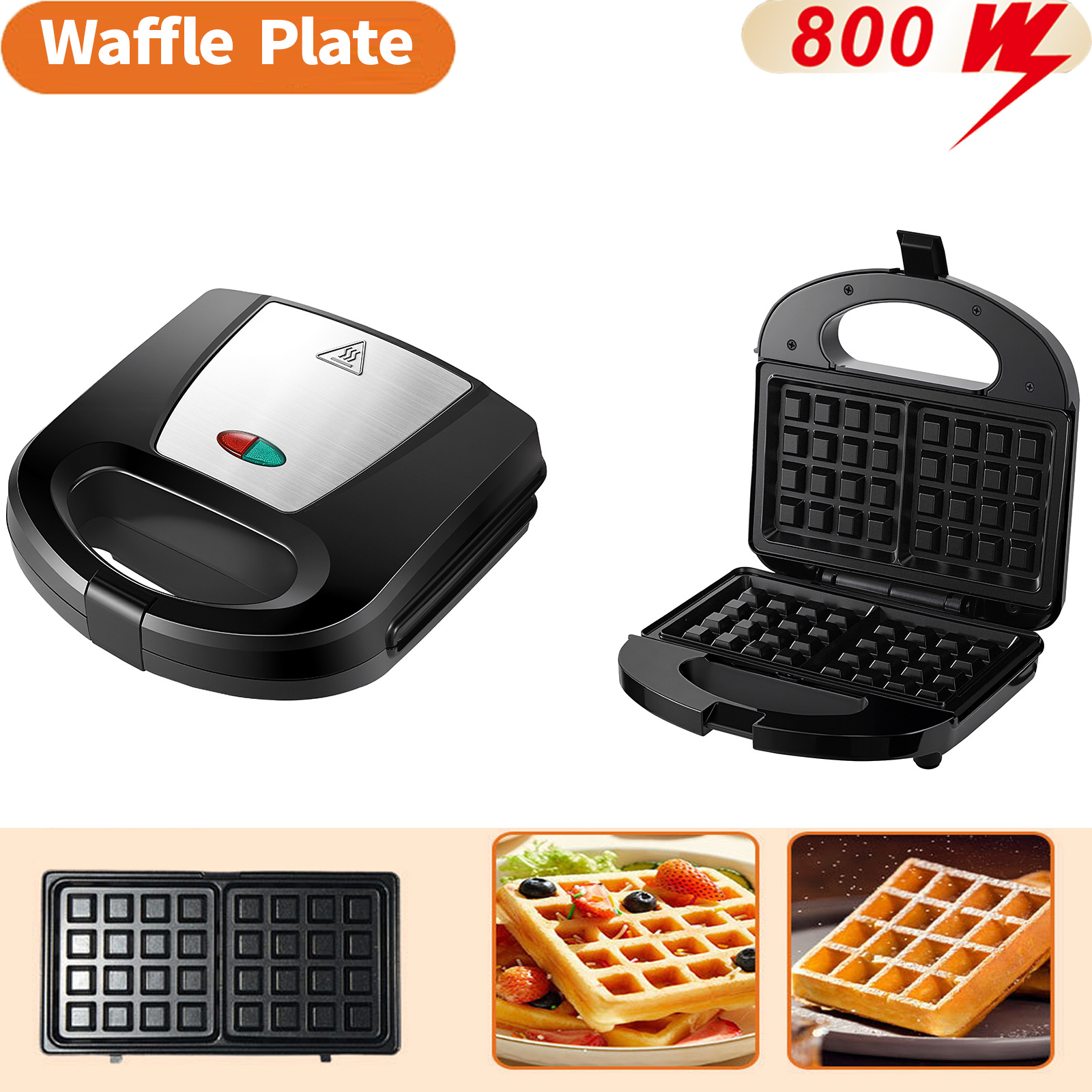 Кросс-бордерная поставка вафельной электромеханической сковороды, бытовой производитель омлетов, сэндвич-машина, хлебопечка, барбекю, машина для завтрака