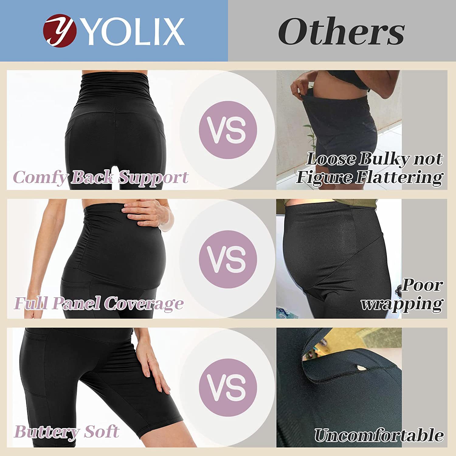 European and American New Five-point Pocket Pregnant Women Pants High Waist Slim-fit Abdominal Pants Cross-border Sports Fitness Pregnant Women Yoga Pants