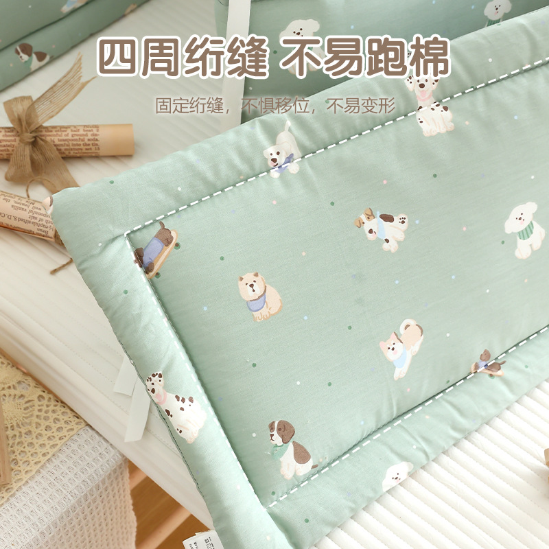 Newborn Baby's Bed Wai Pure Cotton Breathable Anti-collision Cushioning Soft Bag One-piece Baby's Bed Wai Children's Splicing Bed Wai
