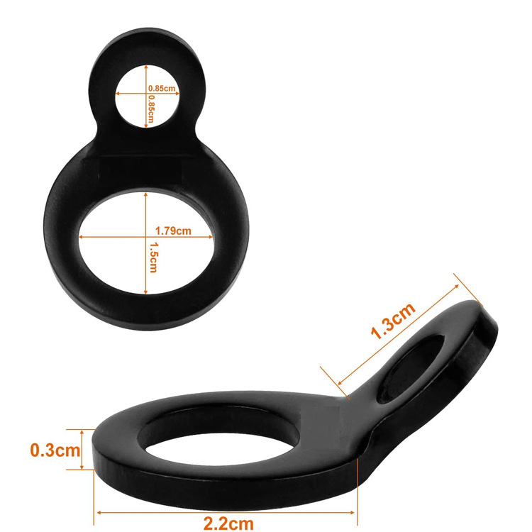 Ready Supply of Stainless Steel Motorcycle Tightening with Ring Anchor 8-Shaped Buckle Electrophoresis