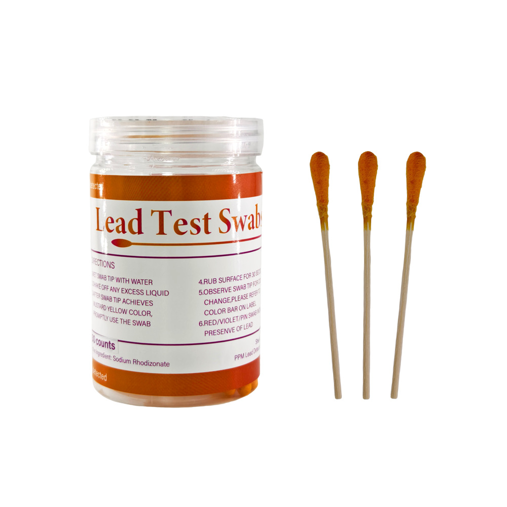 Cross-Border Lead Swab Laboratory Lead Content Detection Metal Paint Glass Porcelain Furniture Tableware Blood Lead High Source