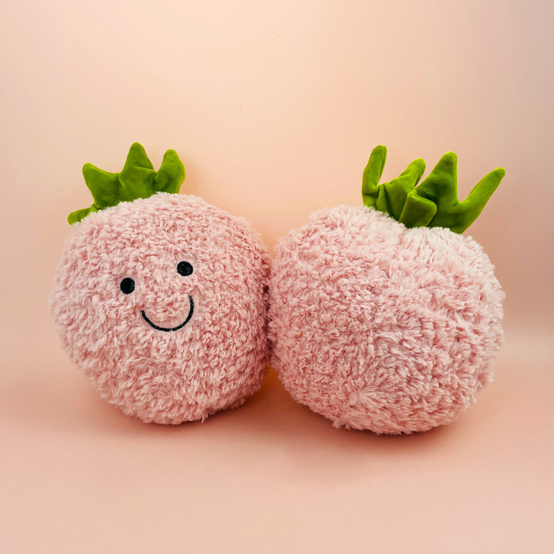 Fruit and Vegetable Artificial Doll Lettuce Cabbage Girl Corn Plush Toy Food Vegetable Doll Birthday Gift